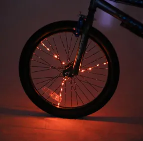 Spoke Brightz LED Bicycle Spoke Accessory, Orange