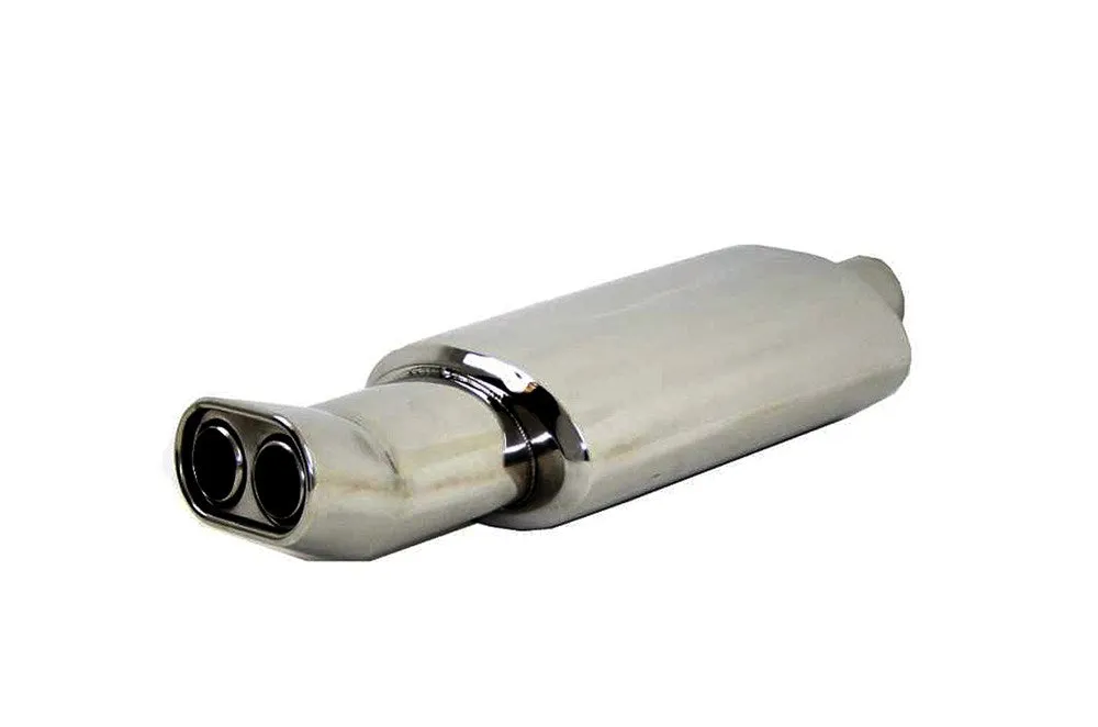 Stainless Steel Rear Silencer 21 Inch Long with a 5 Inch Wide Pipe