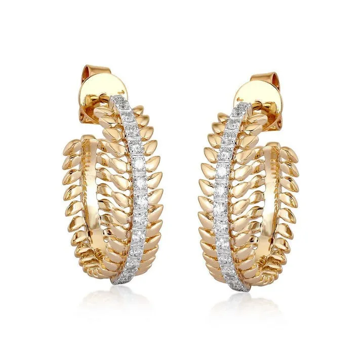 Starry Night Hoops Earrings