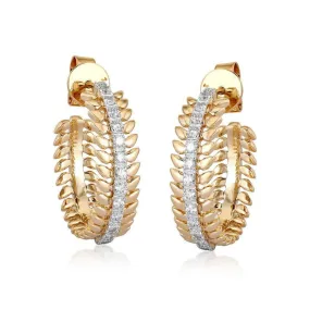 Starry Night Hoops Earrings