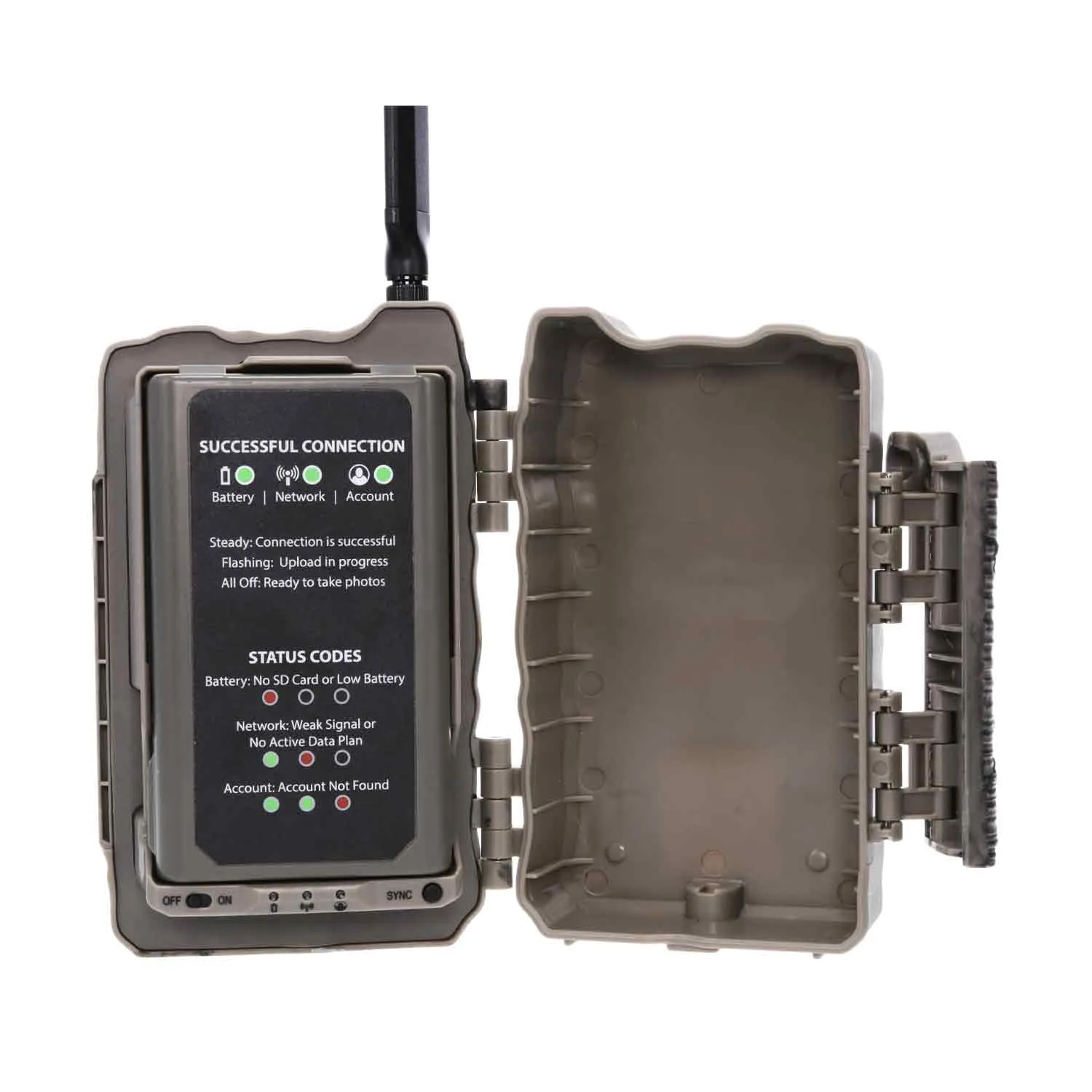 Stealth Cam Deceptr Dual Network Cell Camera