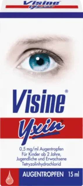 VISINE Yxin, tetryzoline hydrochloride eye drops, for dry eyes