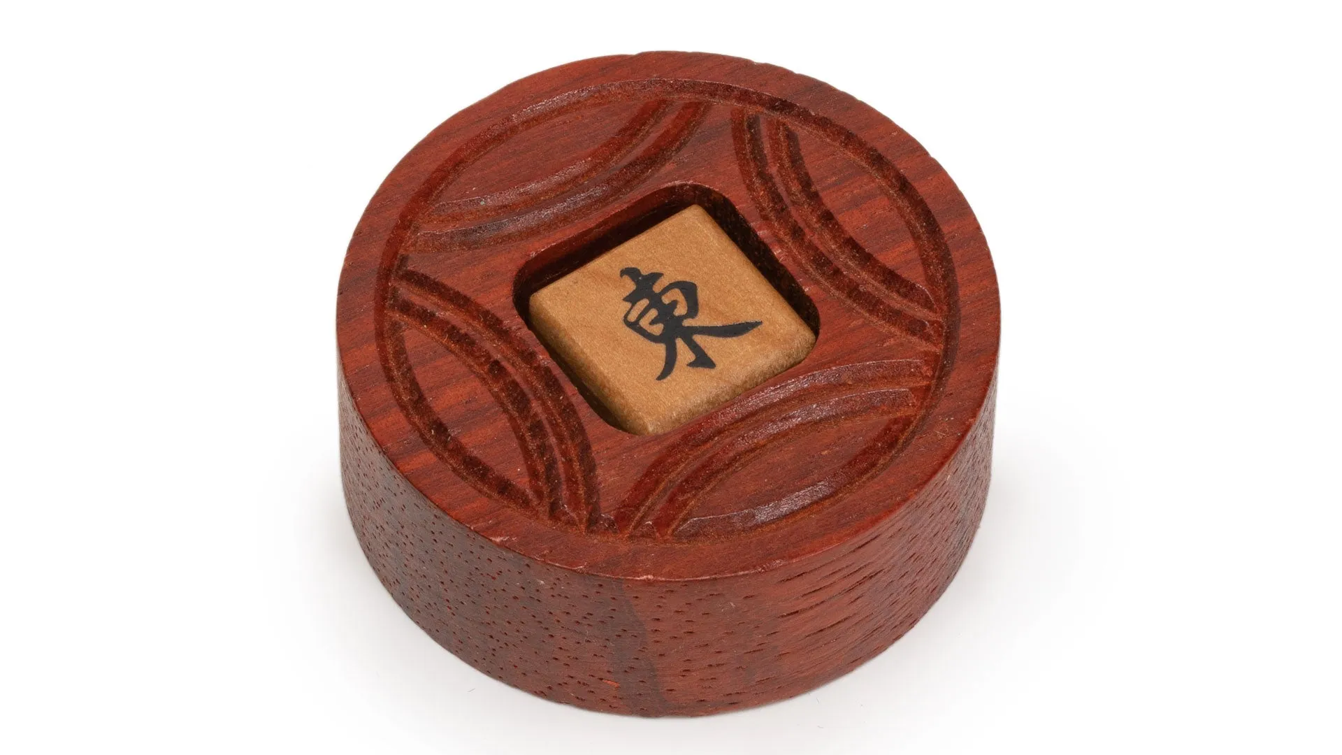 Wooden Mahjong Game Wind Indicator / Bettor