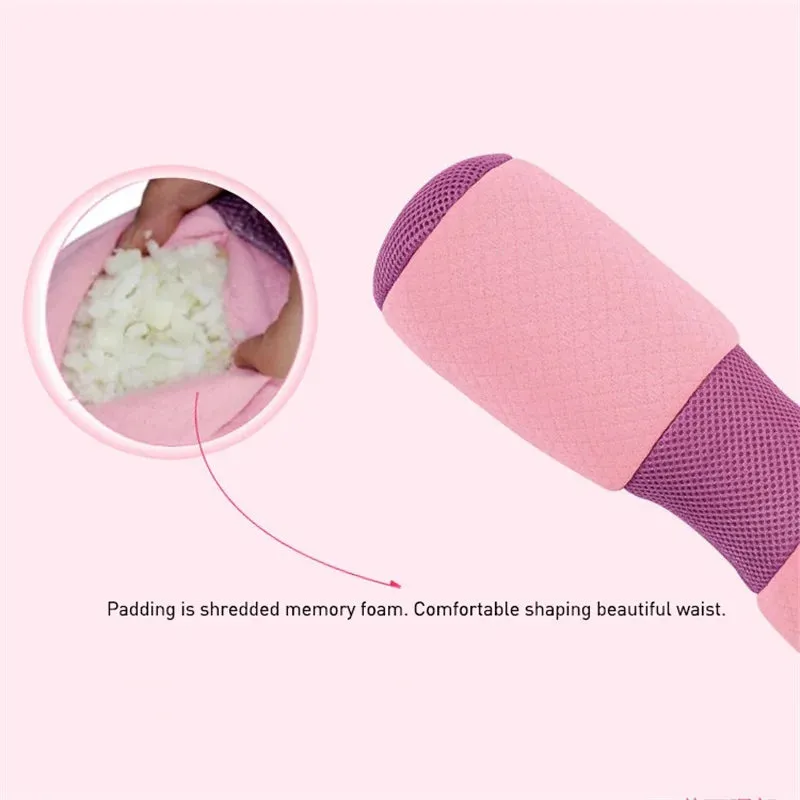 Yoga Column Foam Rollers Block Waist Pillow Fitness